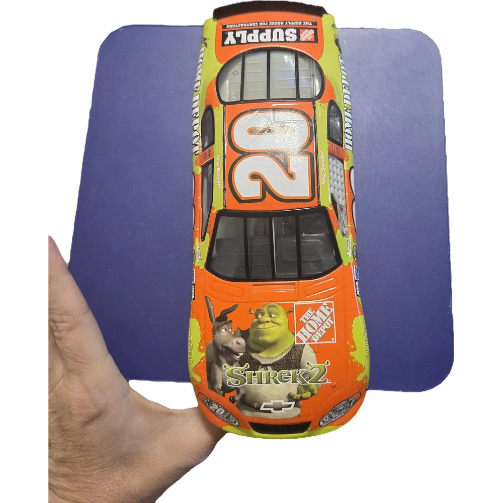 Tony Stewart #20 Home Depot Shrek 2 Action 1:24 Diecast NASCAR Loose